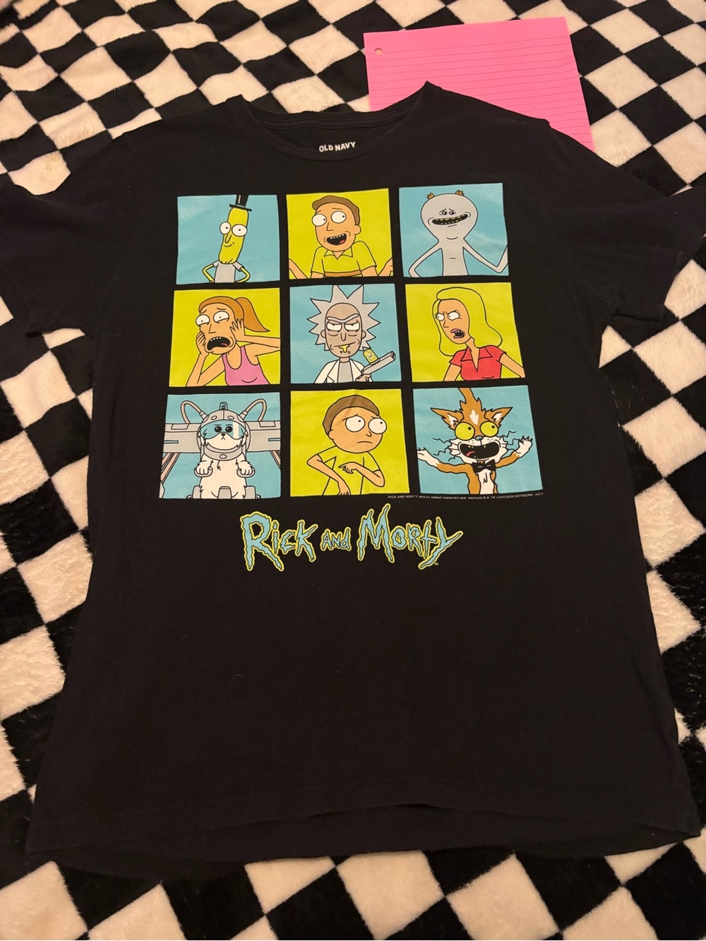 Men’s xsmall rick and Morty tshirt